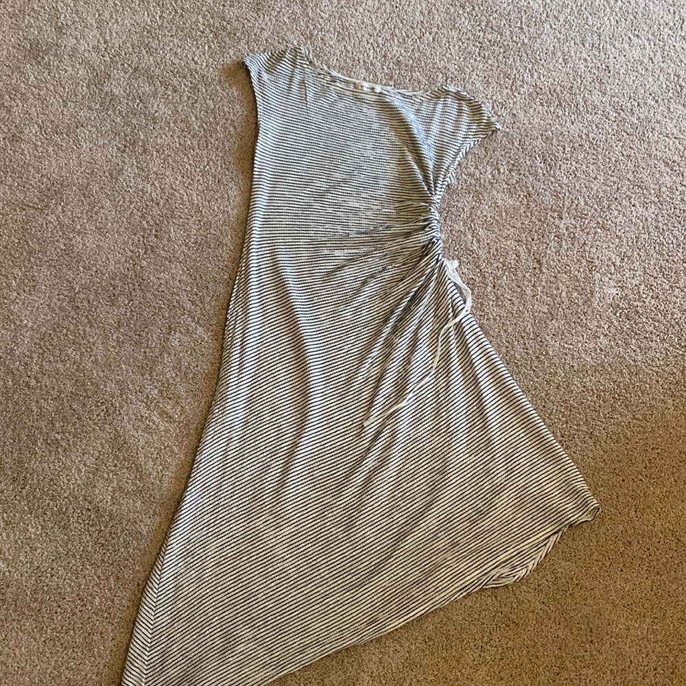 Max Studio Asymmetrical Tie Dress
